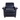 Restoration Hardware Black Leather Library Chair