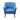 Blue Fabric Accent Chair